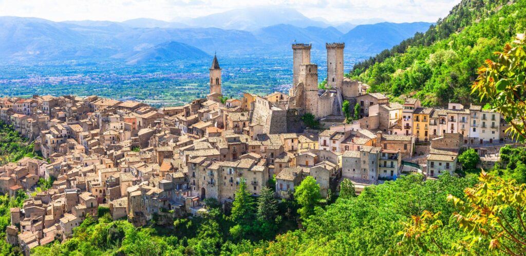 Beautiful medieval villages of Italy